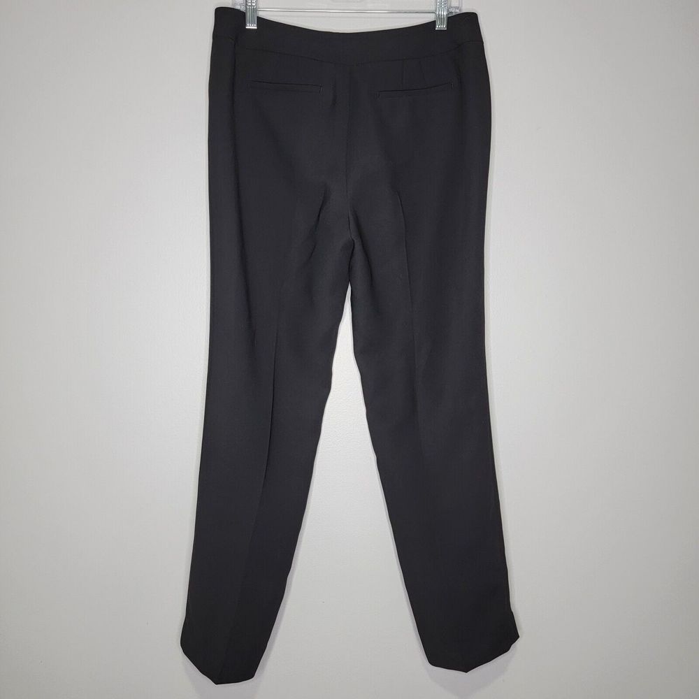 Talbots Women's Size 8 Dress Pants Black Polyester Office Wear‎
